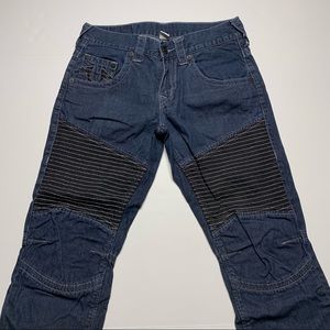True Religion Skinny Biker Denim Size 28 x 26
